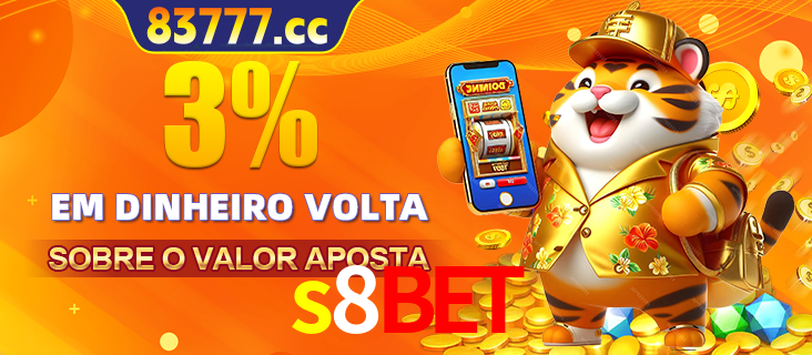 Promoção para baixar e instalar o aplicativo do cassino s8bet. O banner oferece uma recompensa de R1aR1aR8, com a imagem de uma cobra sobre moedas de ouro.