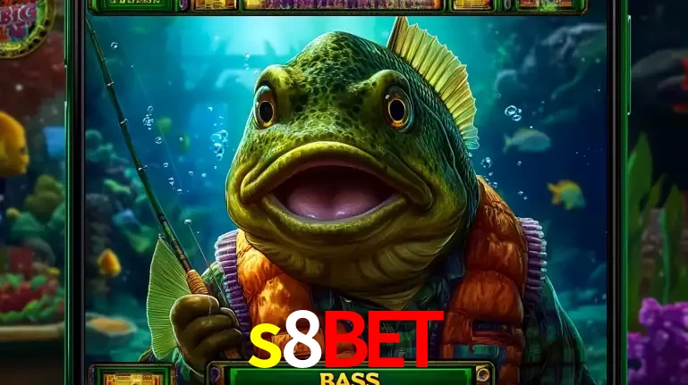 Personagem de peixe pescador do popular jogo de slot com tema de pescaria, uma das emocionantes opções de caça-níqueis para jogar e ganhar no cassino s8bet.