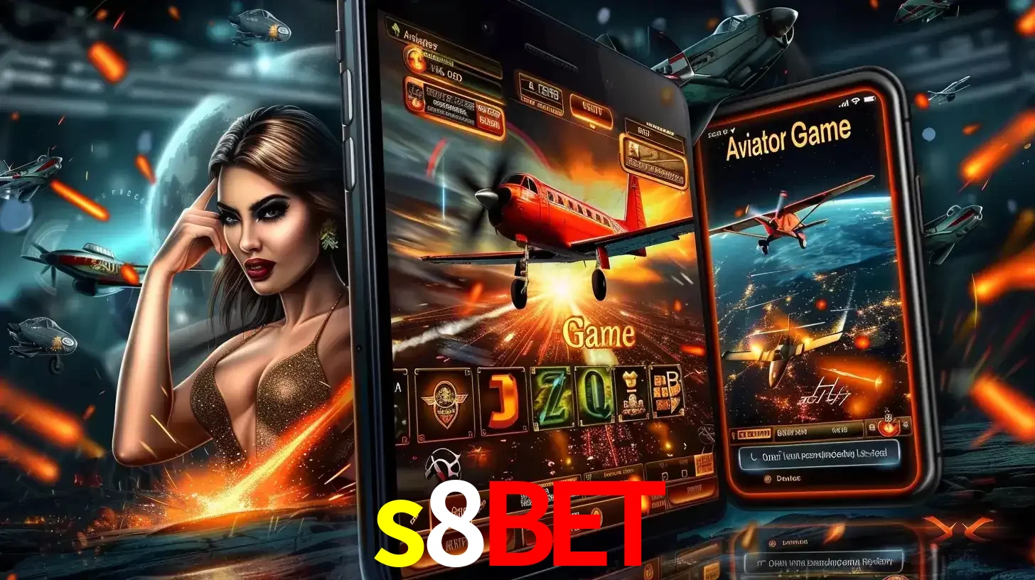 Mulher estilosa cercada por telas que exibem a jogabilidade do Aviator, capturando a intensidade e a estratégia deste popular crash game oferecido pelo s8bet.